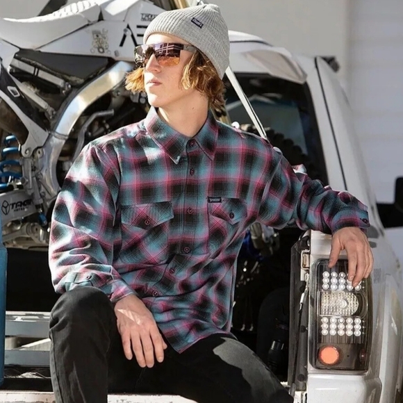 Men's Dixxon Flannel Shreddy 1.0 The Original (altered size small) - Picture 7 of 8